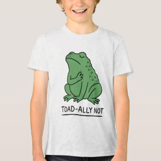 T-shirt En Tri-matière Crapaud Drôle - Allié Pas Grenouille