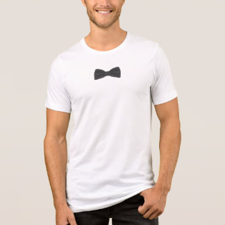 T-shirt En Tri-matière Cravate noire - Mode formelle classique