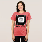 T-shirt En Tri-matière Create Your Own Custom Personalized Gifts (Recto plein)