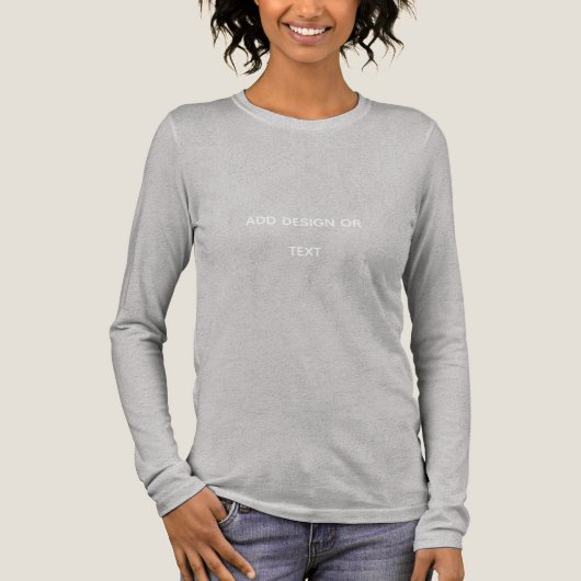 T-shirt En Tri-matière Create Your Own simple (Recto)