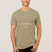 T-shirt En Tri-matière Create Your Own simple (Recto)