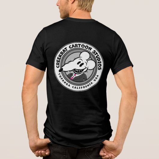 T-shirt En Tri-matière Creekrat Cartoon Studios - Creek Rat (Verso)