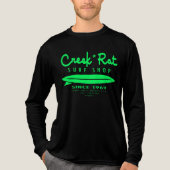 T-shirt En Tri-matière Creekrat Cartoon Studios Creek Rat Surf Shop (Recto)
