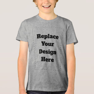 T-shirt En Tri-matière Créez votre propre blanc