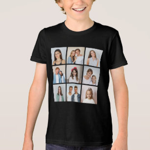 T-shirt En Tri-matière Créez votre propre collage de 9 photos