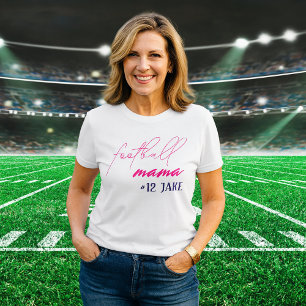 T-shirt En Tri-matière Créez votre propre maman de football personnalisée