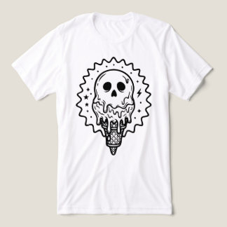 T-shirt En Tri-matière crème glacée fantôme