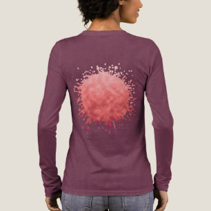 T-shirt En Tri-matière Crépuscule Velours