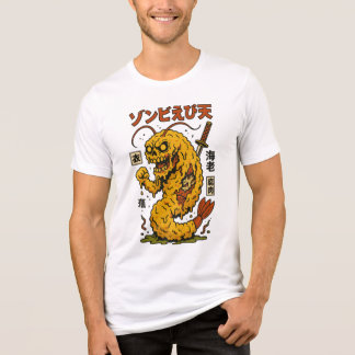 T-shirt En Tri-matière Crevettes Tempura Zombie - Déplaisant Kawaii Japon