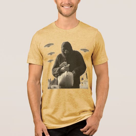 T-shirt En Tri-matière Criminal Bigfoot (Recto)
