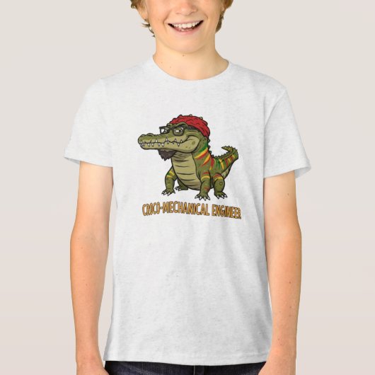 T-shirt En Tri-matière Croco-Engineer stimule l'innovation (Recto)