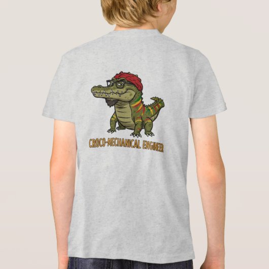 T-shirt En Tri-matière Croco-Engineer stimule l'innovation (Verso)