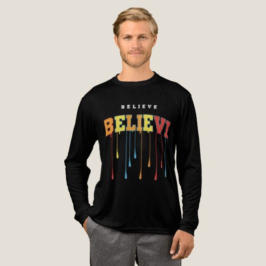 T-shirt En Tri-matière Croire (Recto complet)
