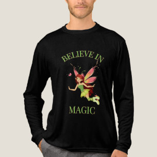T-shirt En Tri-matière Croire en la magie Fée mignonne Papillon Fantaisie