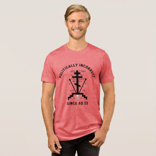 T-shirt En Tri-matière Croix orthodoxe Foi audacieuse