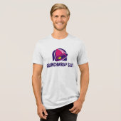 T-shirt En Tri-matière Crunchwrap Funny – Hilarious Taco Lover Humor (Recto plein)