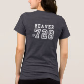 T-shirt En Tri-matière CSP féminin EXT # (Réservé pour Tara) (Verso)