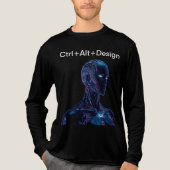 T-shirt En Tri-matière Ctrl+Alt+Conception (Recto)