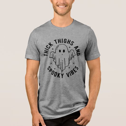 T-shirt En Tri-matière "Cuirs Épais Et Vibes Éffrayantes" (Recto)