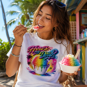 T-shirt En Tri-matière culture hawaïenne - comment va mon égouttement