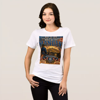 T-shirt En Tri-matière Custer était en bonne santé quand il a quitté Mand