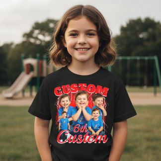 T-shirt En Tri-matière Custom birthday gift bootleg for your Kid 90s