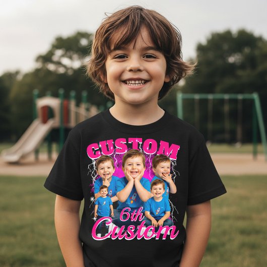 T-shirt En Tri-matière Custom birthday gift bootleg for your Kid 90s