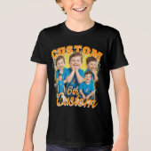 T-shirt En Tri-matière Custom birthday gift bootleg for your Kid 90s (Recto)