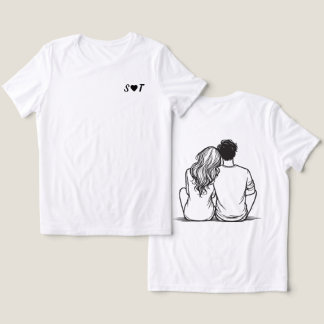 T-shirt En Tri-matière Custom Couple Gift Women’s Tri-Blend Tee