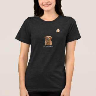 T-shirt En Tri-matière Custom Photo Dog Memorial Women's
