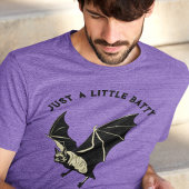 T-shirt En Tri-matière Custom Slogan Retro Halloween Bat Graphic