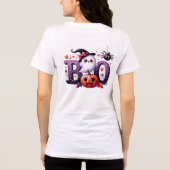 T-shirt En Tri-matière Customizable Spooky Ghost Cats Tee (Verso)