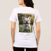 T-shirt En Tri-matière Customized with 2 and text (Verso)