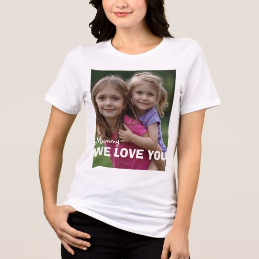 T-shirt En Tri-matière Customized with 2 and text (Recto)