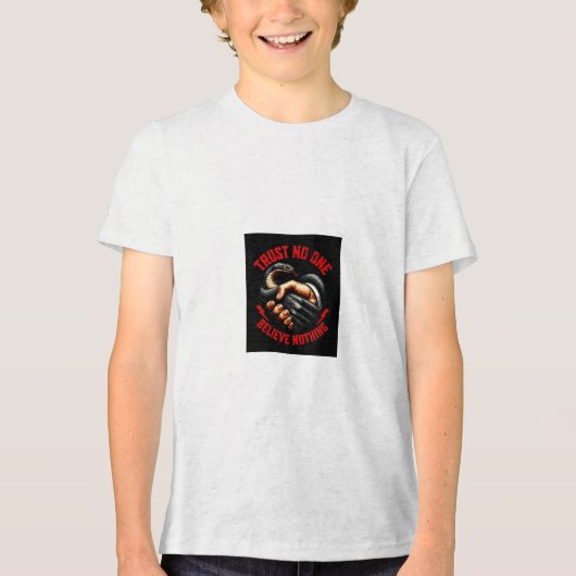 T-shirt En Tri-matière CustomTees #TshirtsTrendy #GraphicTees #CasualWear (Recto)