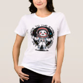 T-shirt En Tri-matière Cute astronaut back to the stars design  (Recto)