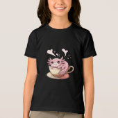 T-shirt En Tri-matière Cute Axolotl - Kawaii Axolotl Lover Cadeau (Recto)