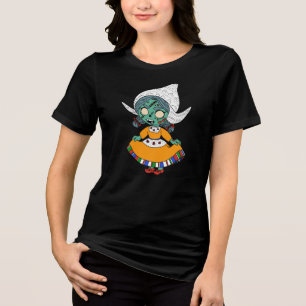 T-shirt En Tri-matière Cute Dutch Zombie Girl