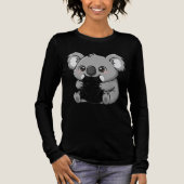 T-shirt En Tri-matière Cute Koala design (Recto)