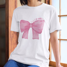 Cute Pink Bow - "I’m Just a Girl"