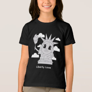 T-shirt En Tri-matière Cute Statue of Liberty