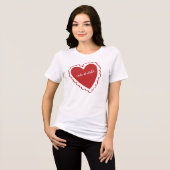T-shirt En Tri-matière Cute Weirdo Heart (Recto plein)