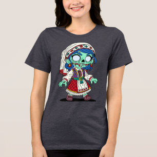 T-shirt En Tri-matière Cute Zombie turc