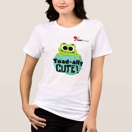 T-shirt En Tri-matière Cutie Frog (Recto)