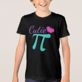 T-shirt En Tri-matière Cutie Pi Cute Math Pun fille (Recto)