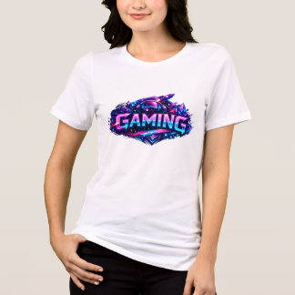 T-shirt En Tri-matière Cyber Neon Pro Joueur - Jeu d'Esports Futuriste I