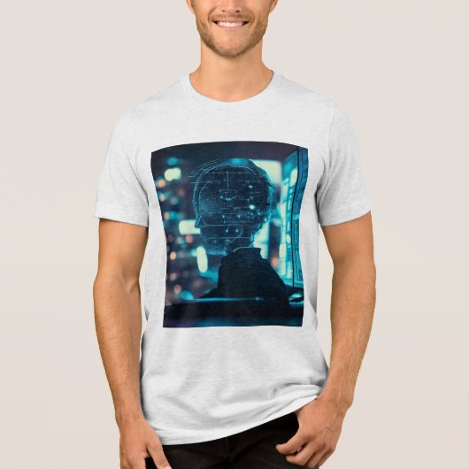 T-shirt En Tri-matière Cyberesprit (Recto)