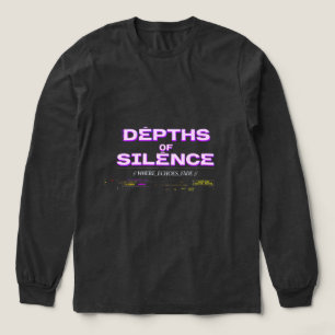 T-shirt En Tri-matière Cyberpunk Purple Glitch Manches Longues Tee   Dark