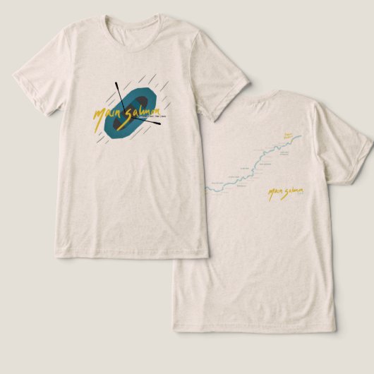 T-SHIRT  EN TRI-MATIÈRE D (Design Recto & Verso)