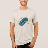 T-SHIRT  EN TRI-MATIÈRE D (Recto)